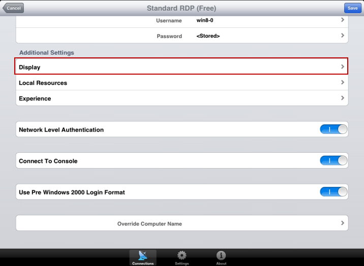 2X Client RDP iPad-iPhone-RemoteFX-2